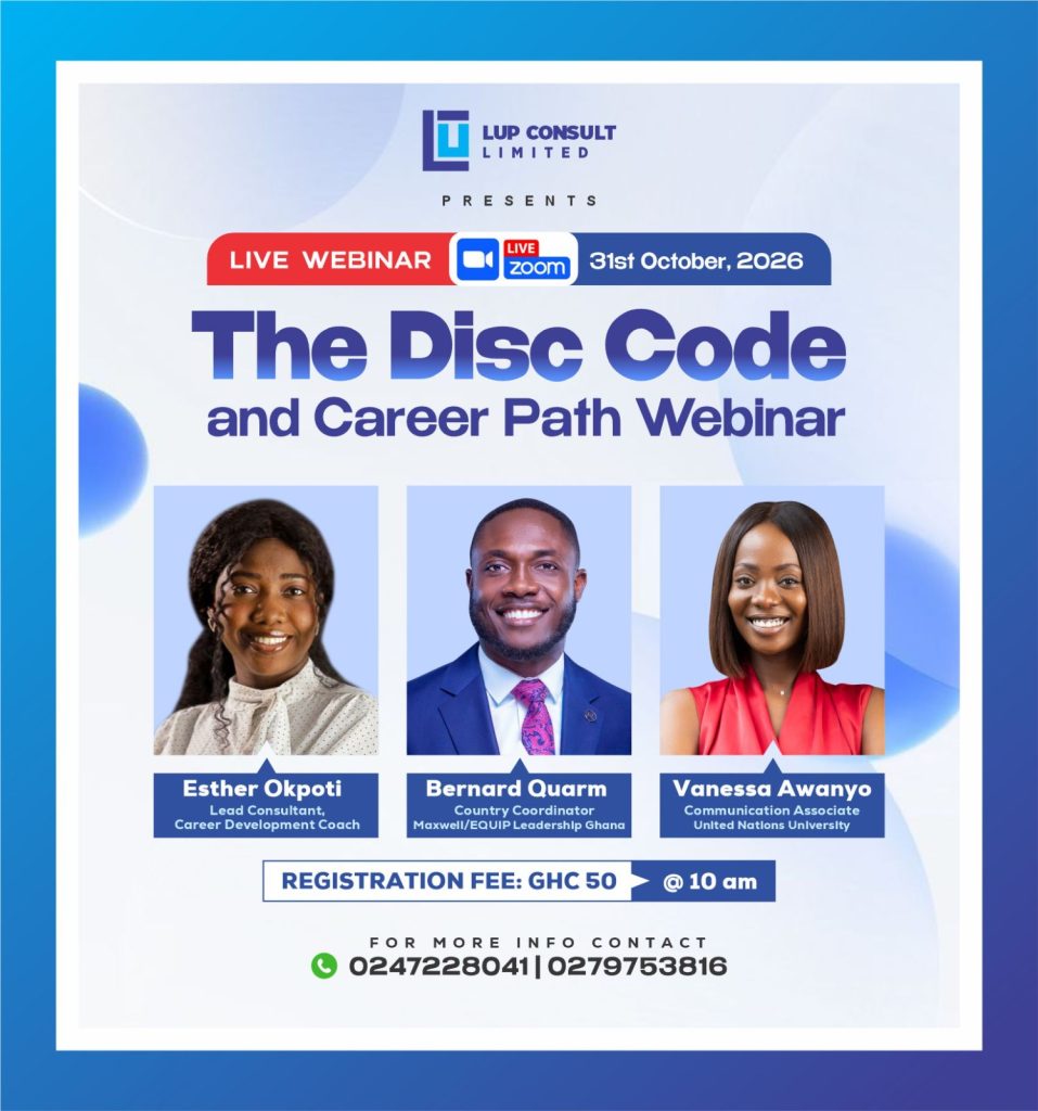 DISC CODE  AND CAREER PATH WEBINAR